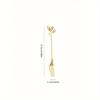 Stainless Steel Fruit Fork Set, Dessert Fork, Simple Fruit Fork, Modern Cake Fork, Decorative Salad Fork, Reusable Fruit Picks