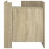 Nightstand Sonoma Oak 45x50x50 cm Particleboard