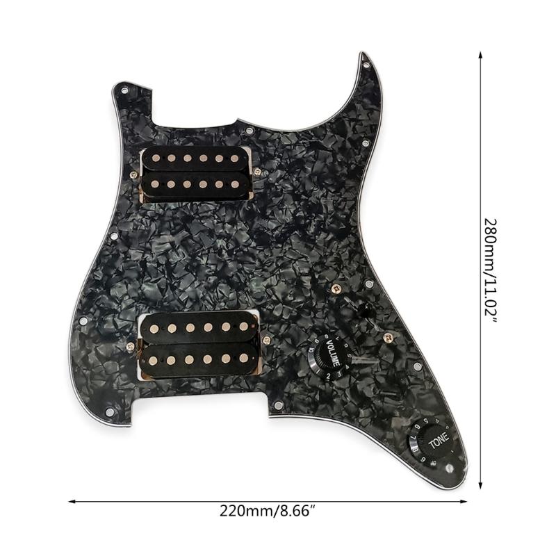 Electric Guitar HSH Pickup Loaded Replacement Parts Guitar Playing Accessories