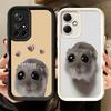 Phone Case for Xiaomi Redmi Note 15 14 13 Pro Plus Funny Sad Hamster Meme Shell 12S 11 11S 11T 5G 14S Soft Silicone Funda
