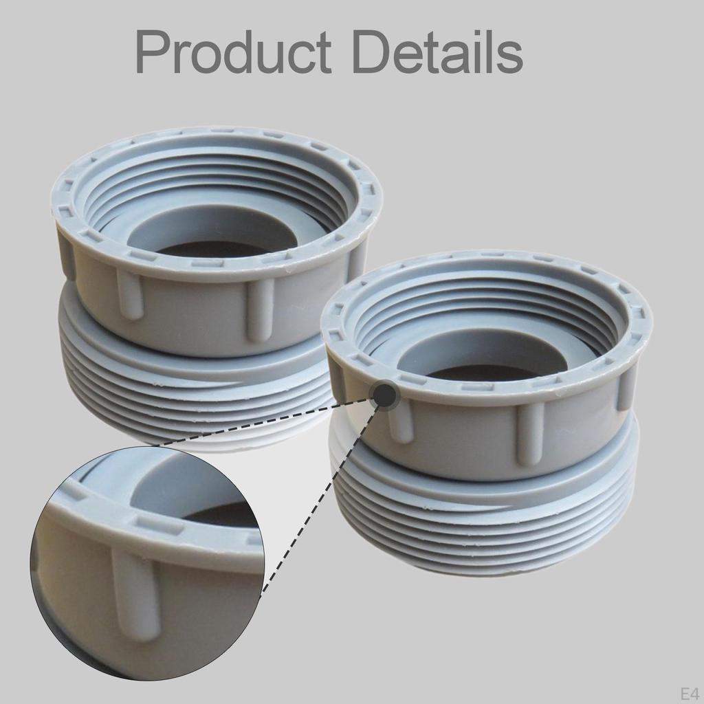 Sink Drain Adapter Extension Coupling, Multifunctional PP Reducing Pipe for Kitchen Sinks