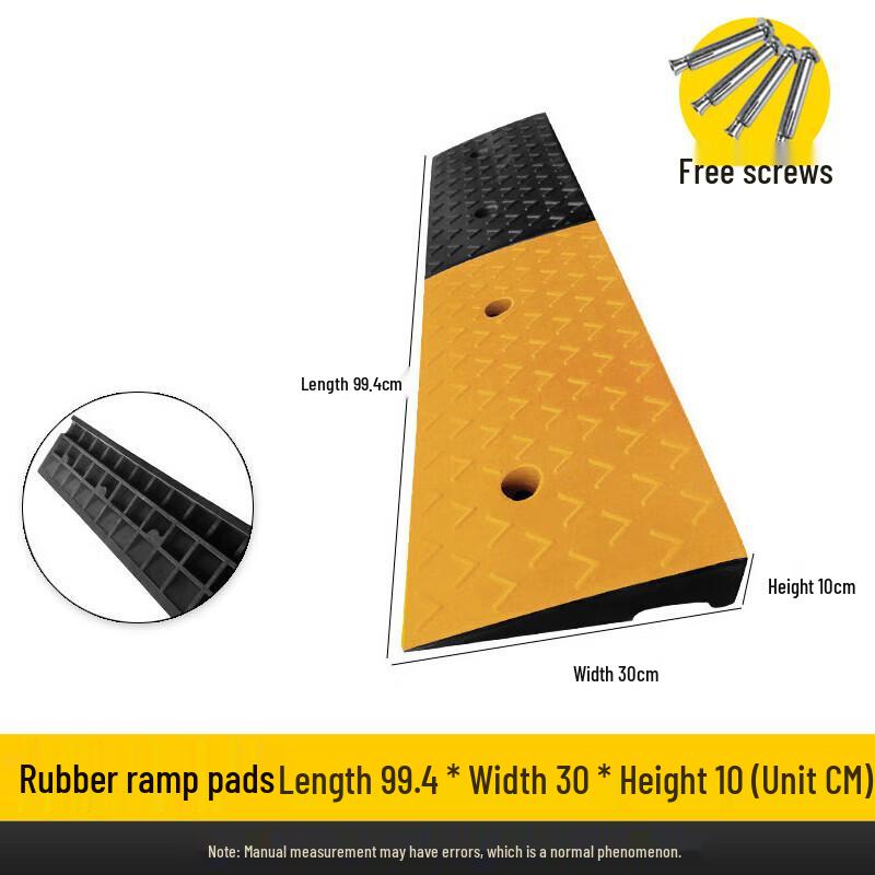 Прочная резиновая пандус-бордюр