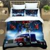 Popular Duvet CoverTransformers Theme , Microfibre Bedding Sets, with Zip Room Decor for Teenagers Adult Duvet Cover 3-Piece