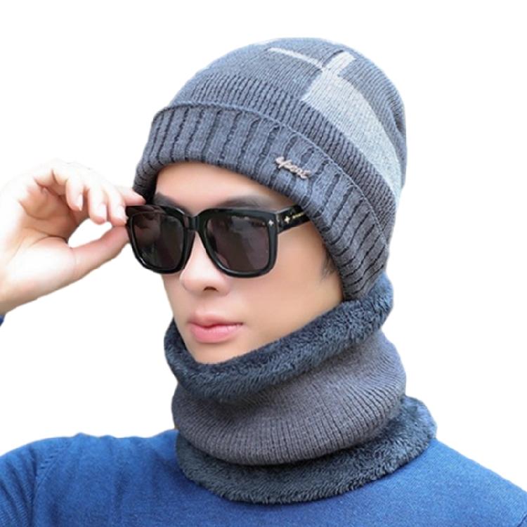 Winter Warm Beanies and Scarf Casual Hip Hop Hat Adult USB Heated Knitted Cap