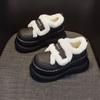 Winter Plus Velvet Thickened Snow Boots, Women's Thick-soled Woolen Cotton Shoes, Increased Outer Wear, Women's Cotton Shoes