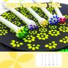 4pcs Reusable Art Stamp Pen Butterflies Embossing Tool Flower Floral Dotting Tools  for DIY Graffiti