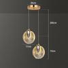 Nordic LED Pendant Lights Indoor Lighting Luxurious Hanging Lamp Home Living Room Decoration Dining Tables Bedside Aisle Light