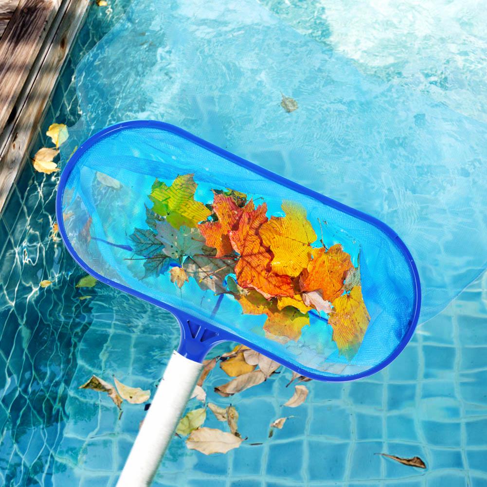 Swimming Pool Plastic Leaf Skimmer Leaf Cleaning Net Pools Accessory For Pond Fountain