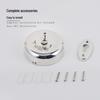 304 Stainless Steel Retractable Clothesline - No-Drill, Invisible Wall Mount, Indoor Nylon Drying Rope