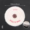 3/4/5/6/7/8" Wheels Buffing Polishing Wheel Cotton Lint Cloth Buffing Wheel Gold Silver Jewelry Mirror Polishing Wheel Flannelette