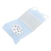 Baby Mesh Bath Cushion Pad Cute Cartoon Safe Ergonomic Newborn Bathtub Support Net Mat for Home Skyblue