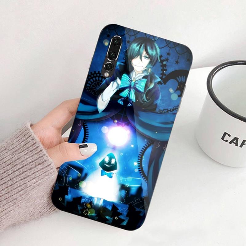 The Case Study Of Vanitas Anime Phone Case For Huawei P50 P40 P30 P20 Pro Mate 40 30 20 Pro Nova 9 8 7 PC Glass Phone Cover
