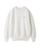 Emi Logo Milan Rib Pullover 13WNT251063 WHT Free Size Small