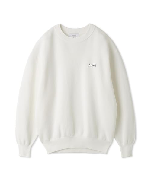 

Emi Logo Milan Rib Pullover 13WNT251063 WHT Free Size Small білий