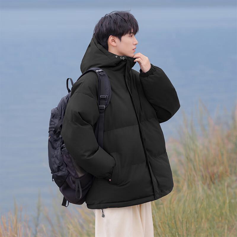 MEDE Men's Winter Hooded Padded Jacket