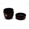 Medium Tea Ceremony Tea Utensils, Natsume (Natsume), Made of Urushi and Kiku-kiri Wood, Resin, for Matcha Tea Ceremony