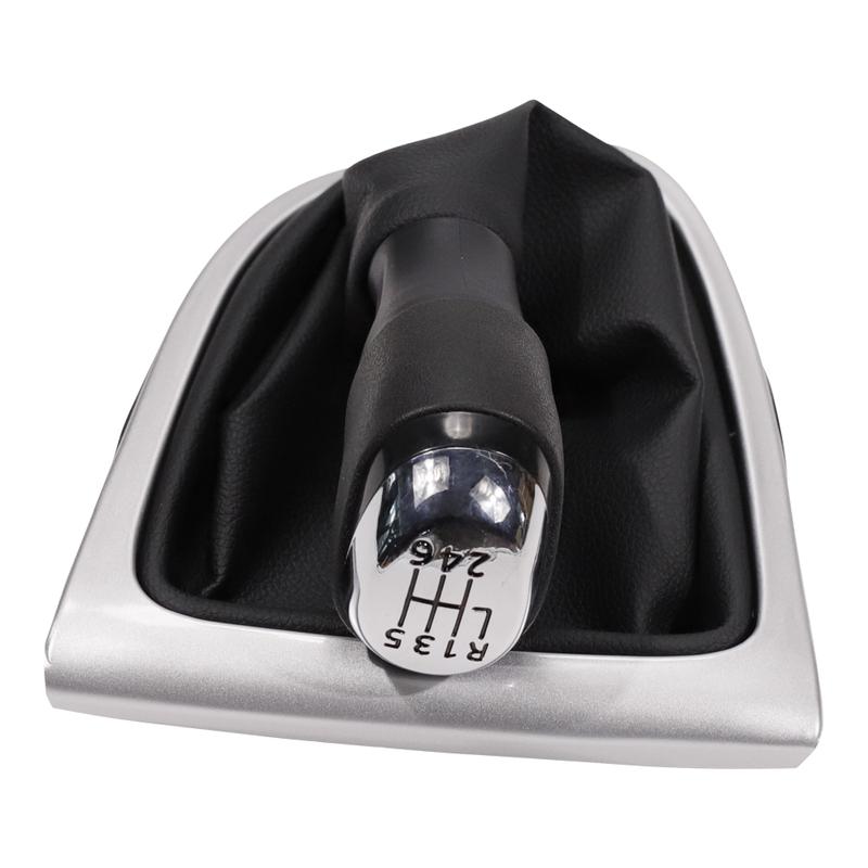 5/6 Speed For Renault Clio 4 IV MK4 2012-2019 Gear Shift Knob Lever Shifter Pen Gearbox Gaiter Boot Collar Case Car Accessories