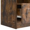 TV Cabinet Smoked Oak 102 x 34.5 x 47 cm Particleboard