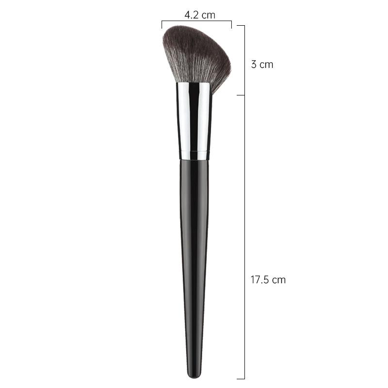 Sickle Contour Brush, Bevel Grooming Brush V-Shape Blush Shadow Powder, Cangzhou Makeup Brush Soft Profile Brush