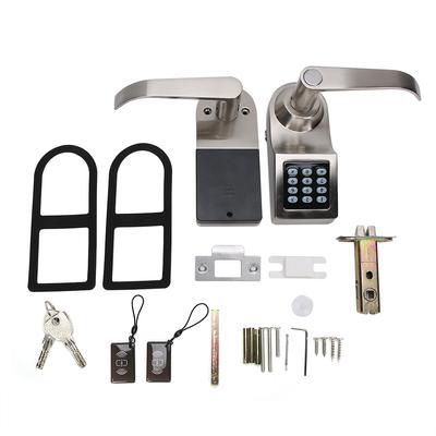 Elektronisches Induktions-Passwortschloss Intelligentes digitales Türschloss mit IC-Kartencodes und Schlüsselentriegelung