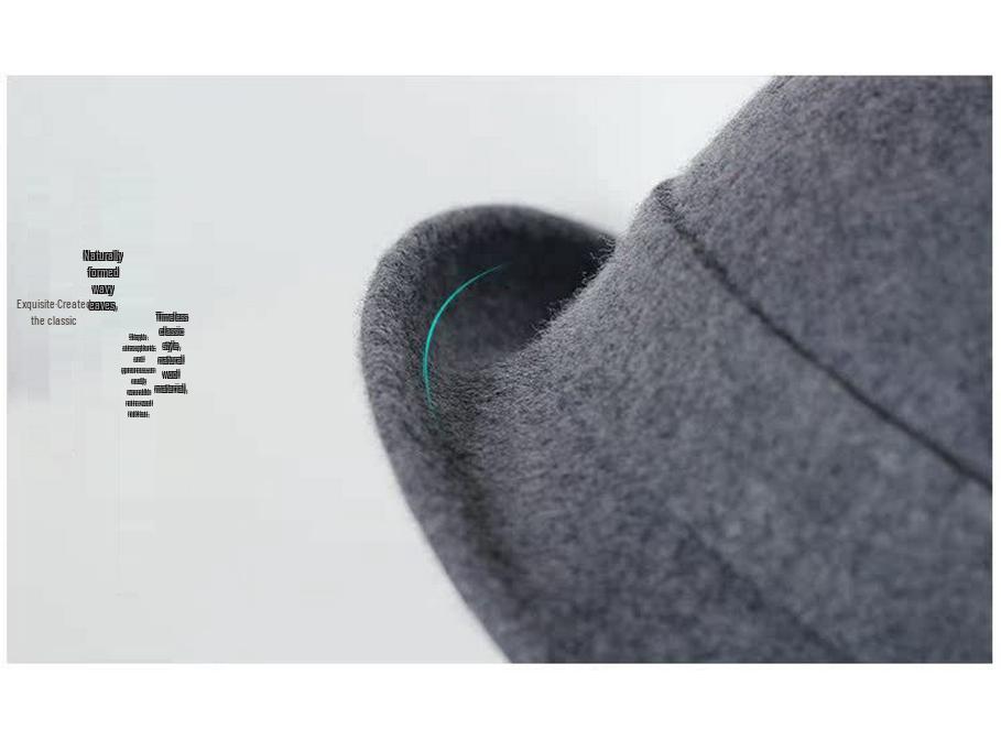 Women's French Wool Felt Bucket Hat with Curled Brim – Warm, Bow-Tied, Autumn/Winter Style