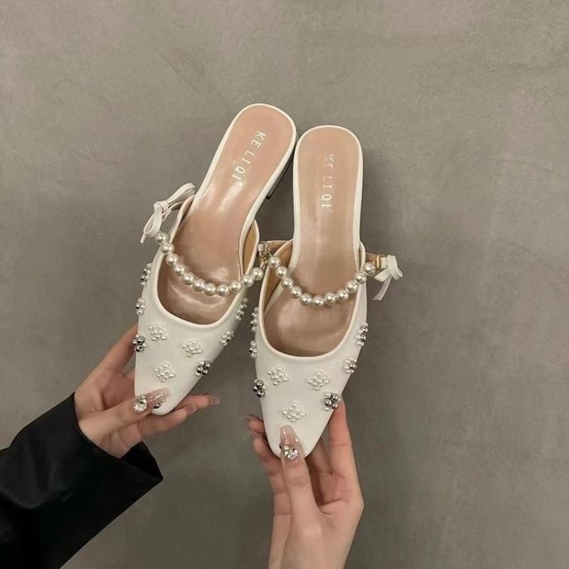 Fashion Fashion Stylish Women Shoes Summer New Items Outdoor Slippers Retro Comfor Women's Heels Anti Slip Simple Women's Sandals