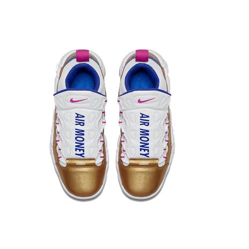 Nuove Nike Air More Money Burro di Arachidi e Gelatina GS AH5215-101