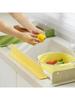 1pc extended sink water stop strip, silicone suction cup, water blocking plate, bathroom sink, splash proof device