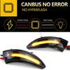 Smoked LED Dynamic Turn Signal Light Side Mirror Flashing Light for Renault Captur Samsung QM3 Kaptur Clio IV Lutecia Zoe