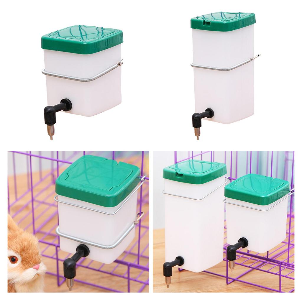 Automatischer Kaninchen-Wassertränke-Futterspender, Wassertrinkspender, Heimtierbedarf für kleine Haustiere, Wachteln, Chinchillas, Hamster, Frettchen