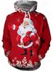Men Hoodie Christmas Tree Snowman Santa Claus 3d Hoodie Men Women Fashion Hoodies Graphic Sweatshirt Boy Coat Women Tracksuits