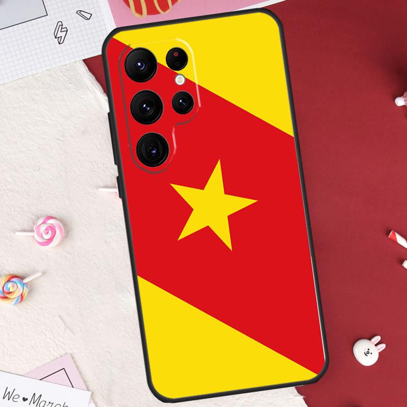 Tigray Flag Theme Case For Samsung Galaxy S26 Ultra S23 S22 S21 S20 S24 S25 Ultra S10 Plus S25 FE Cover Shell