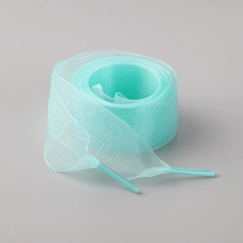 1Pair Women's Soft Casual Flat Shoestrings for Sneaker 2.5CM Wide Shoe Accessories Shoe Laces Silk Satin Ribbon Shoelaces