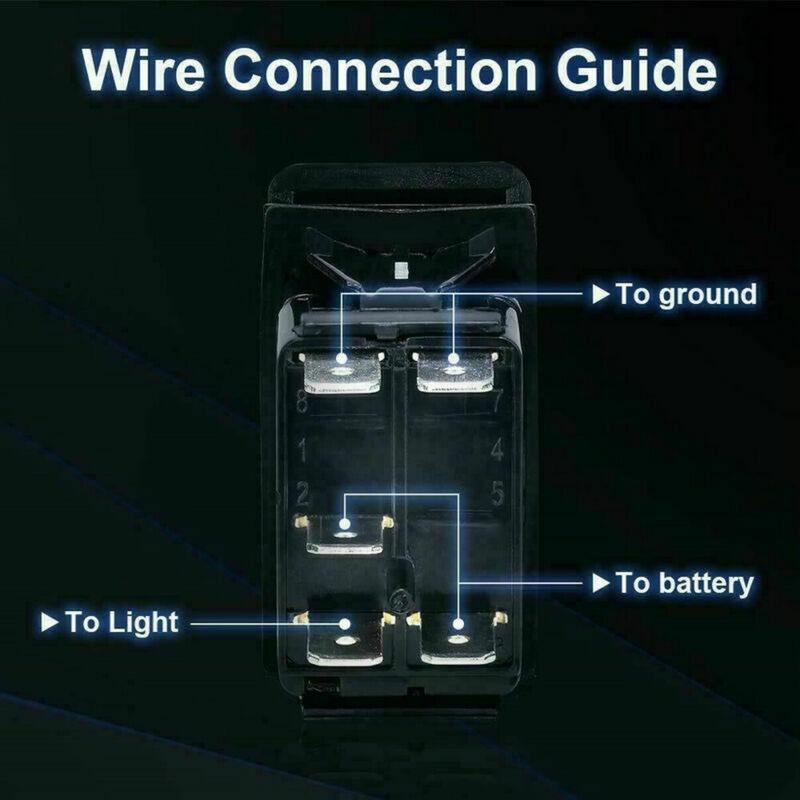 LED Light BAR SWITCH Lamp White switch For Can AM Maverick X3 Commander Defnder
