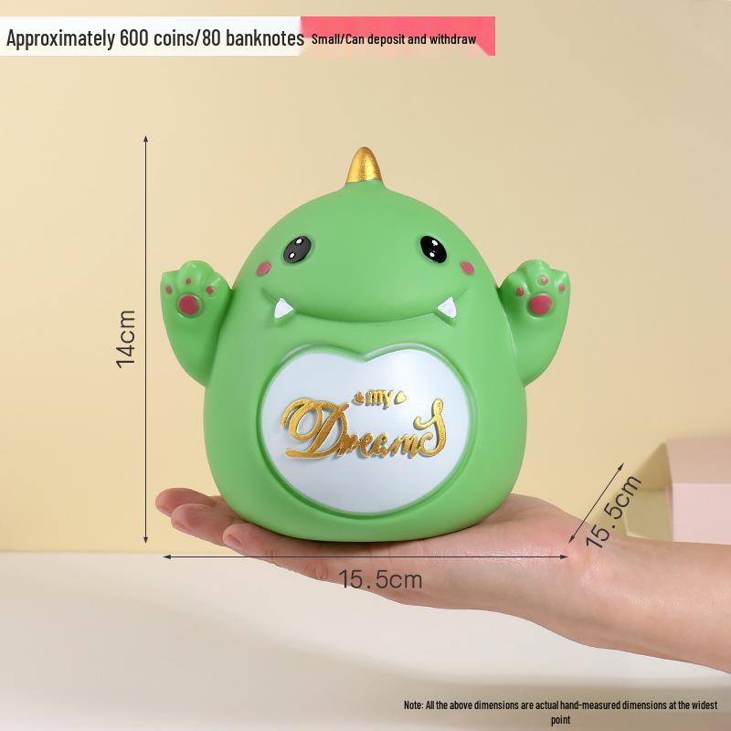 

Большая копилка в виде мультяшного оленя - Подарок для девочки, копилка Deposit Only