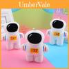 Adorable White Astronaut Plush Toy Keychain Soft Short Plush Stuffed Doll 12cm