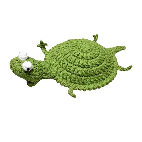 Crochet Lizard Coaster Animal Cup Funny Handmade 3D Knitted Mat Drink Coaster