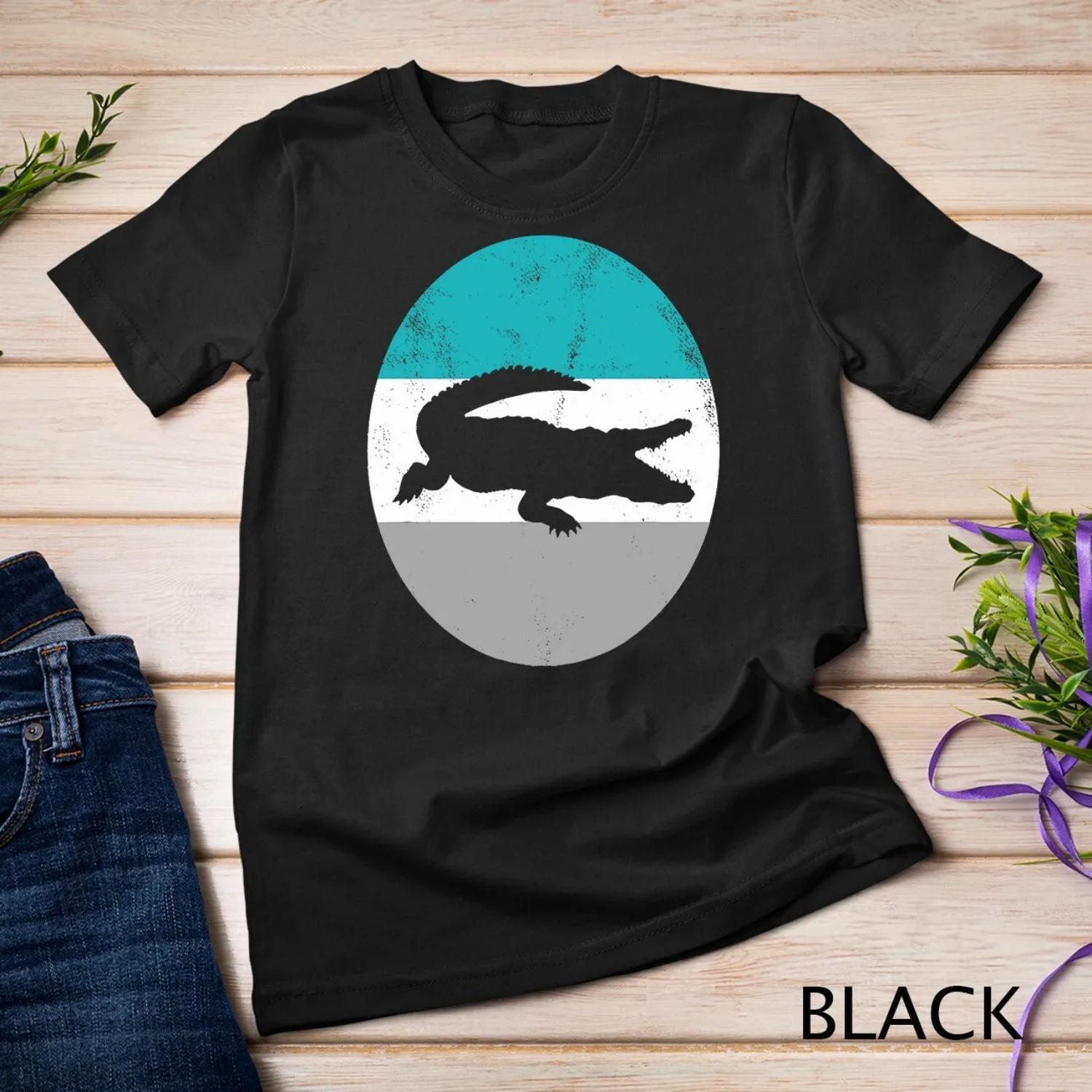 

Crocodile Retro For Boys Girls T shirt XXXXXL чорний