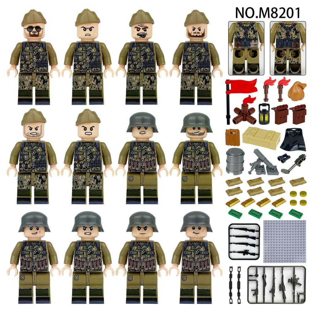 World War Ii Plastic Building Blocks Set With Diy Construction For Collectors And Kids