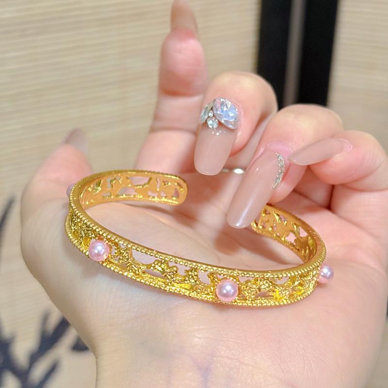 

Новый китайский придворный стиль браслет с бусинами в виде бабочек с открытием, регулируемый, универсальный, простой, с темпераментом, украшения с кроликом для женщин