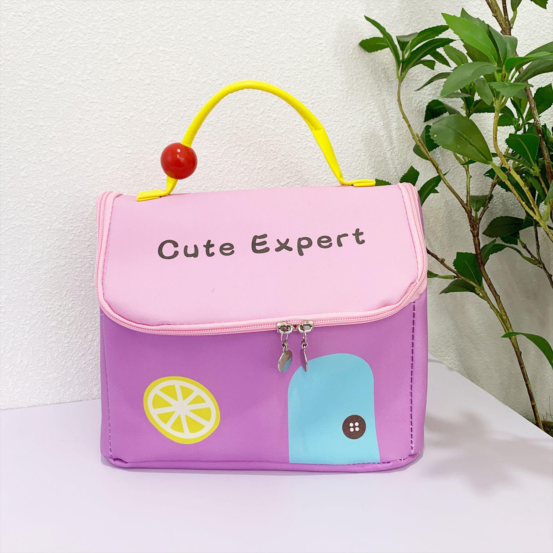 

Women s Fashionable Large Capacity Color Block Makeup and Toiletry Bag 20x13.5x24 cm фіолетовий