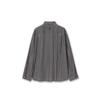 [wooyoungmi] Black Modal Check Shirt W263SH09824B
