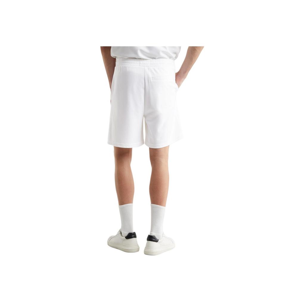 Calvin Klein Printed Loose Fit Elastic Waist Cool Casual Shorts Men Shorts White J400375-YAF