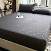 The New Skin-friendly Brushed Fitted Sheet All-inclusive Bed Cover Supports Washing