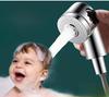 Protable Small Shower Head ABS Shampoo Hair Wash Salon Shower Head Side Switch Type Bathroom Accessories Hardware Set Q1