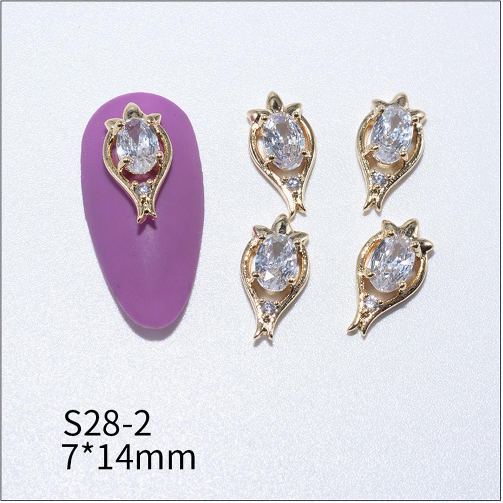 Accessories Nail Art Decorations Butterfly Pendant Chain Nail Jewelry Nail Rhinestones Nail Zircon