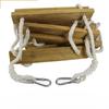 Outdoor Escape & Training Wooden Soft Ladder