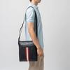 Bally Mecoy Classic Letter Logo Business Commuter Zipper Leather Messenger Bag Men bags Black 6238764