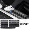 For Subaru Impreza Forester Tribeca WRX Outback Decoration Carbon Fiber Car Sill Bar Non-slip Anti-scratch Auto Accessories WW3