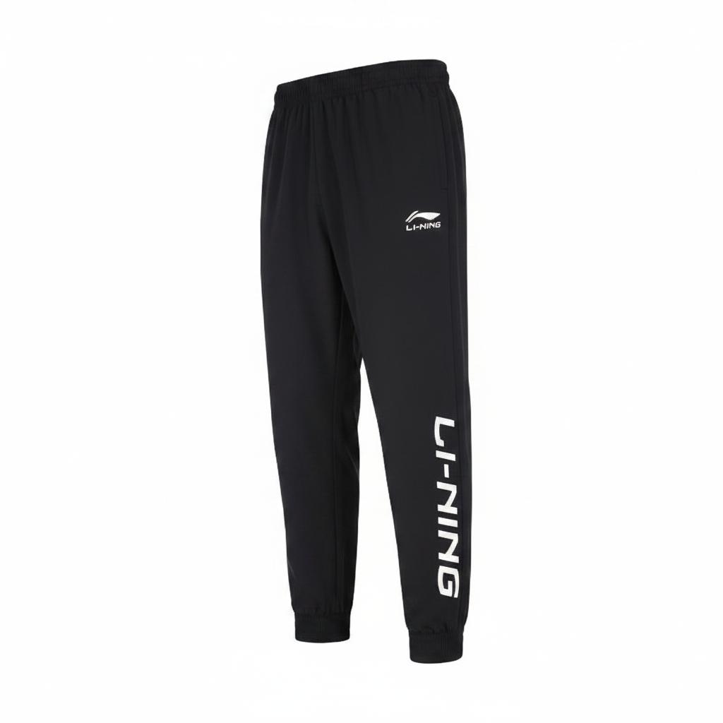 Li-Ning Comfortable Versatile Summer Fashion Cuffed Fitness Running Casual Pants Men pants AYSB909-1 S
